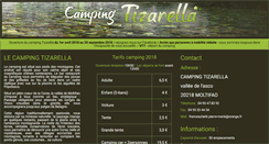 Desktop Screenshot of camping-tizarella.com