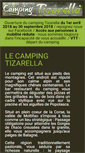 Mobile Screenshot of camping-tizarella.com